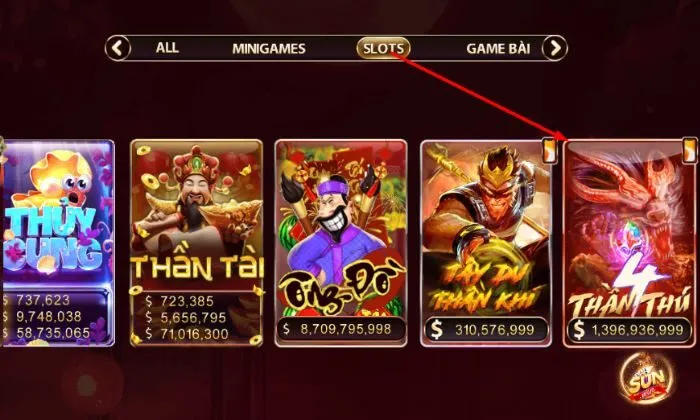 4 Thần Thú Sunwin Các bước chơi 4 Thần Thú tại cổng game Sunwin chi tiết