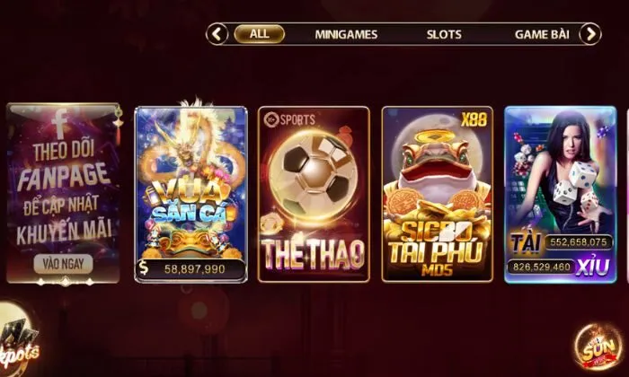 Khuyến mãi Sunwin Khuyến mãi của Sunwin được đông đảo người chơi quan tâm